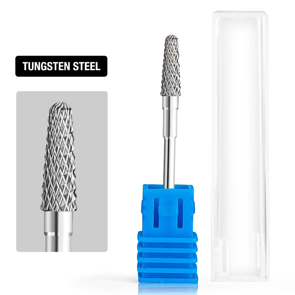 Nail Drill Burr Bits Ceramic Milling Cutter Manicure Nail Drill Bits Electric Nail Mills Cutter for Manicure Machine