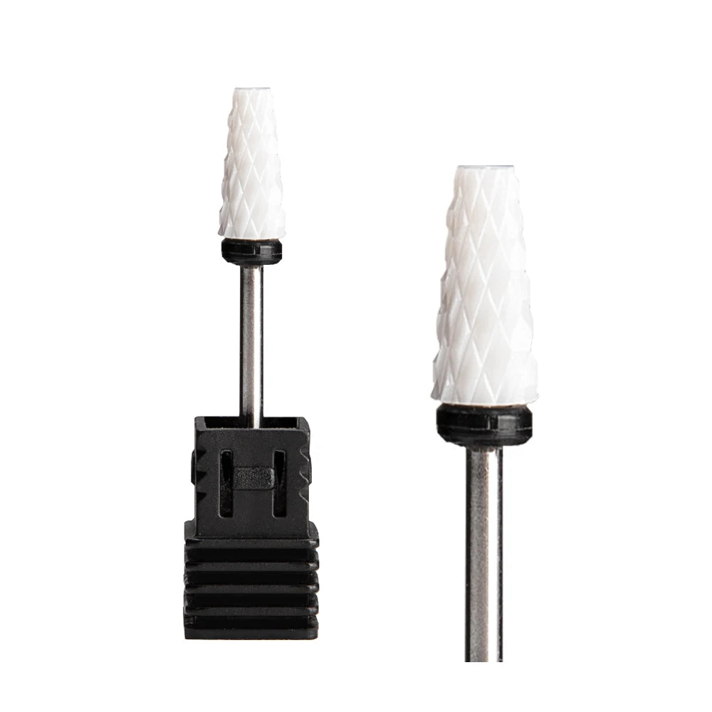 Nail Drill Burr Bits Ceramic Milling Cutter Manicure Nail Drill Bits Electric Nail Mills Cutter for Manicure Machine
