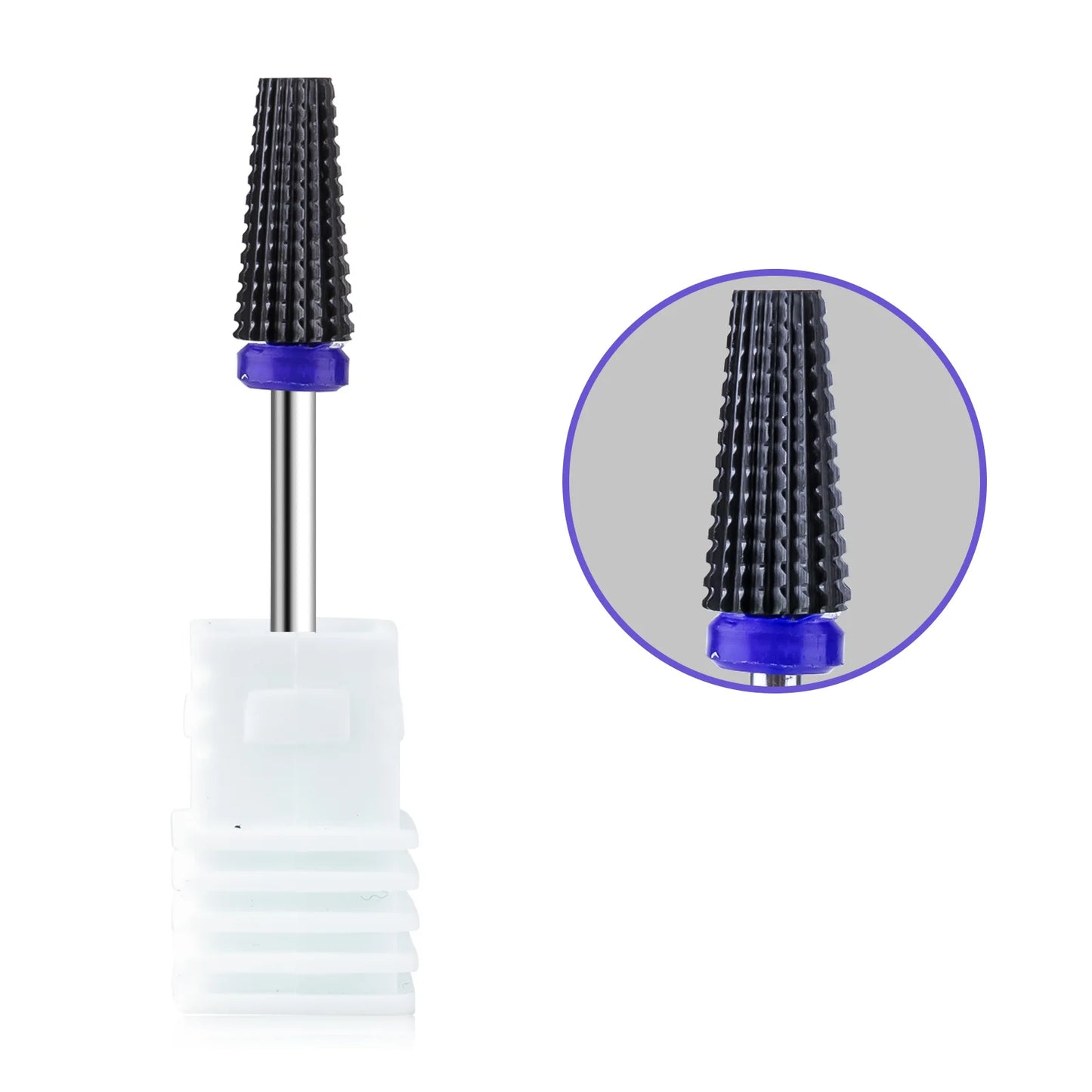 Nail Drill Burr Bits Ceramic Milling Cutter Manicure Nail Drill Bits Electric Nail Mills Cutter for Manicure Machine