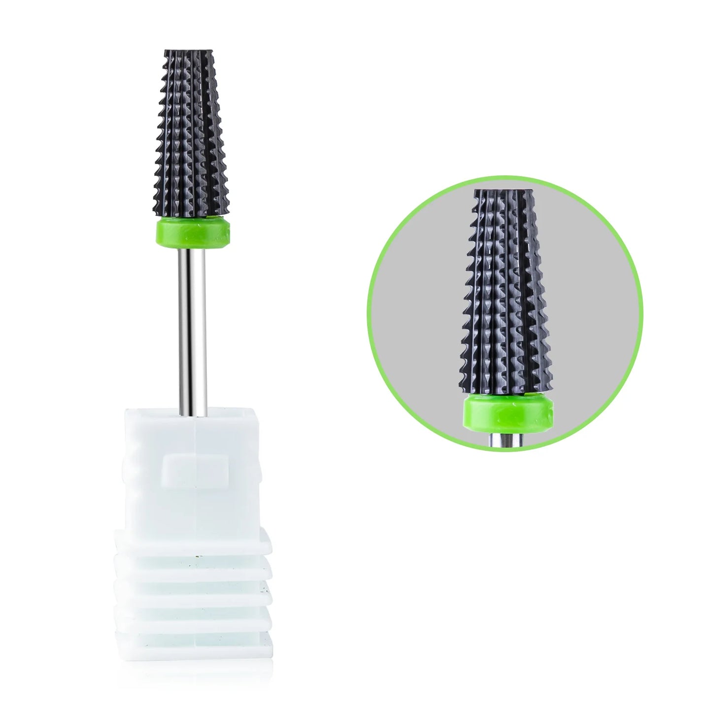 Nail Drill Burr Bits Ceramic Milling Cutter Manicure Nail Drill Bits Electric Nail Mills Cutter for Manicure Machine