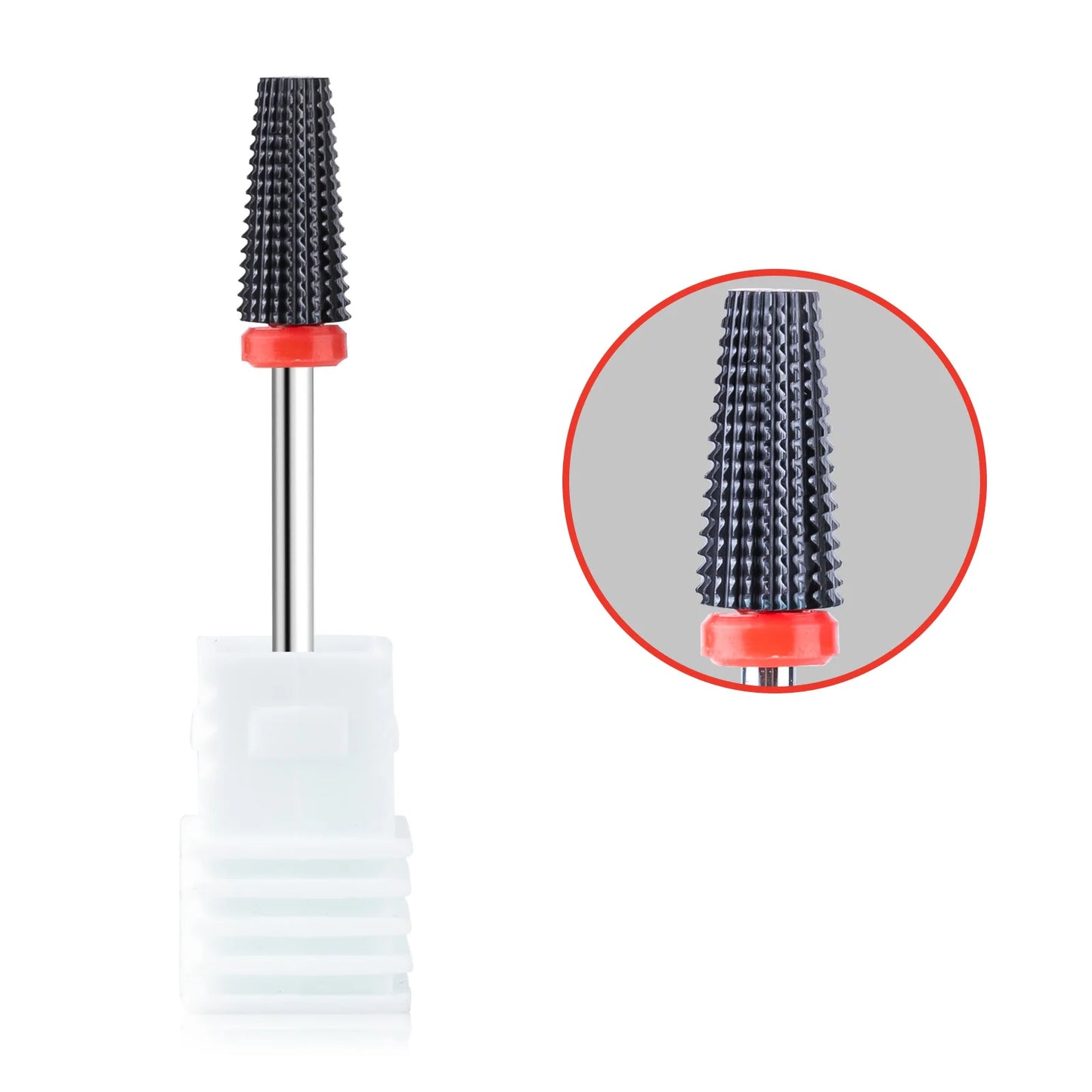 Nail Drill Burr Bits Ceramic Milling Cutter Manicure Nail Drill Bits Electric Nail Mills Cutter for Manicure Machine