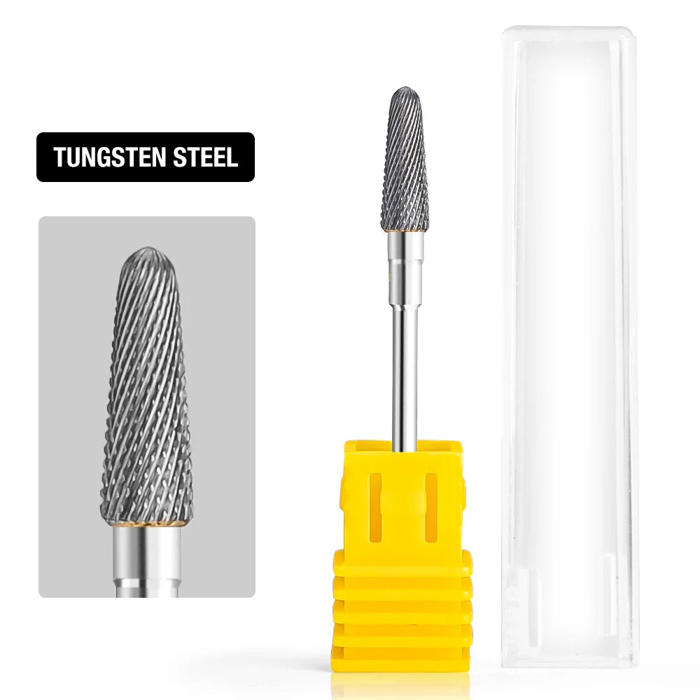 Nail Drill Burr Bits Ceramic Milling Cutter Manicure Nail Drill Bits Electric Nail Mills Cutter for Manicure Machine
