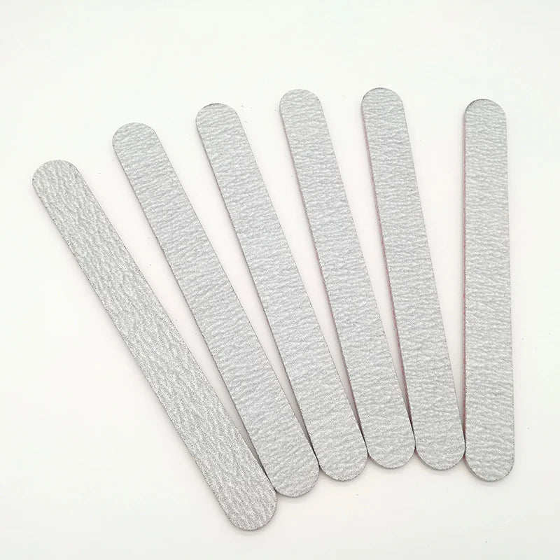 Professional Nail File For Nails 100 180 240 50pcs/lot Zebra Sandpaper Emery Board Nail Tools Nails Accessoires