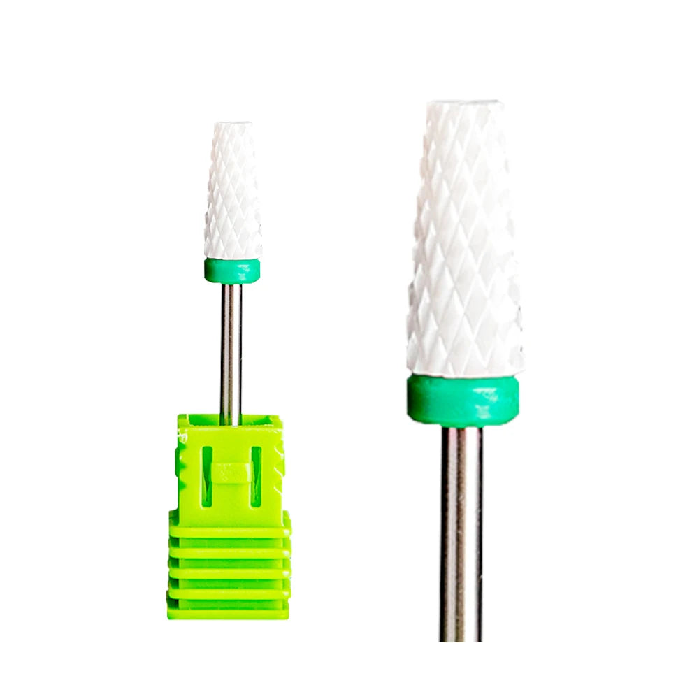 Nail Drill Burr Bits Ceramic Milling Cutter Manicure Nail Drill Bits Electric Nail Mills Cutter for Manicure Machine