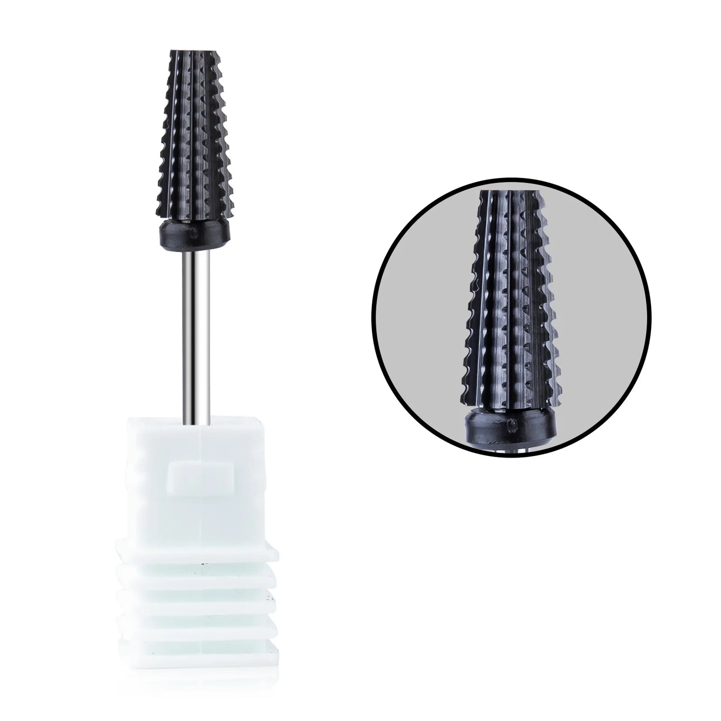 Nail Drill Burr Bits Ceramic Milling Cutter Manicure Nail Drill Bits Electric Nail Mills Cutter for Manicure Machine