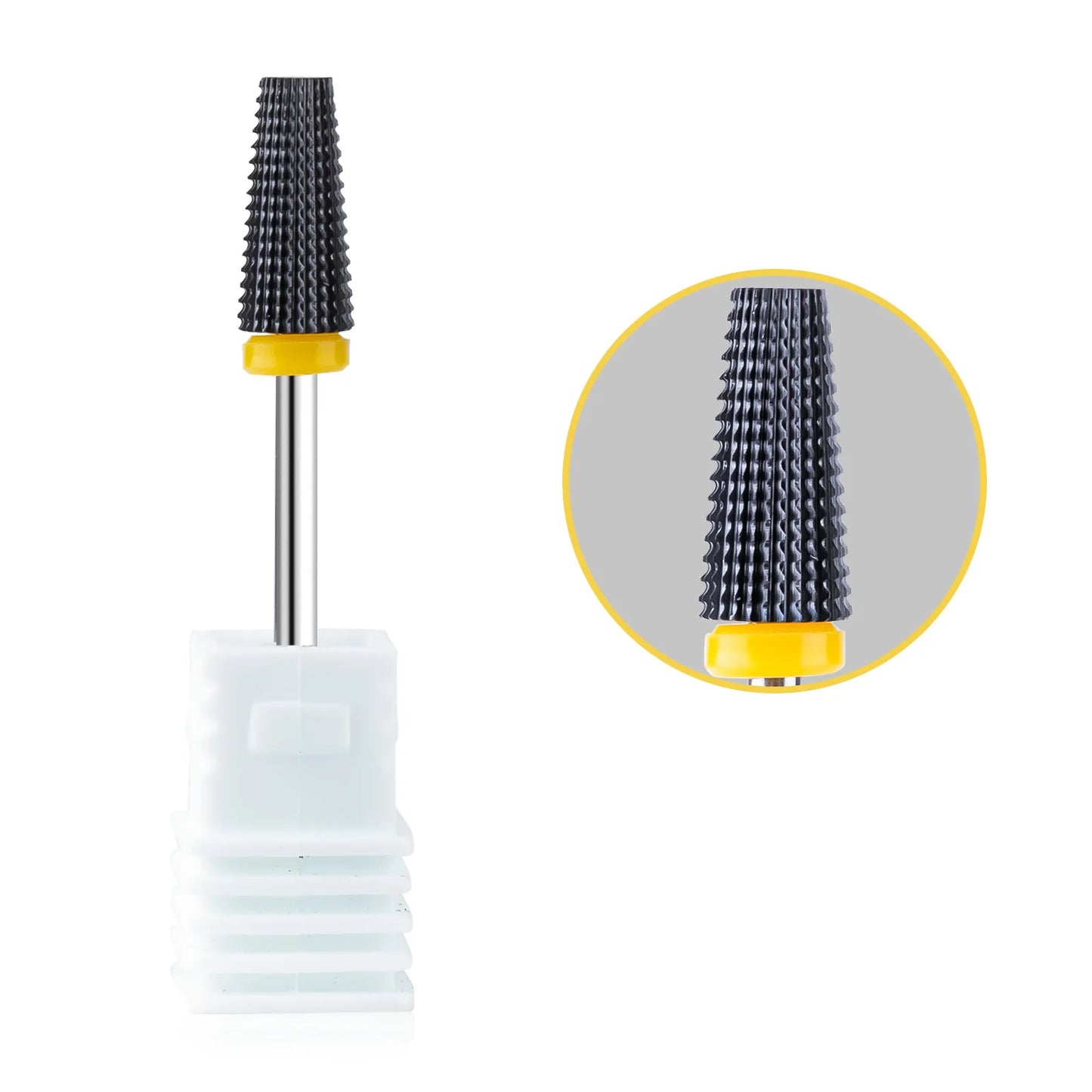 Nail Drill Burr Bits Ceramic Milling Cutter Manicure Nail Drill Bits Electric Nail Mills Cutter for Manicure Machine