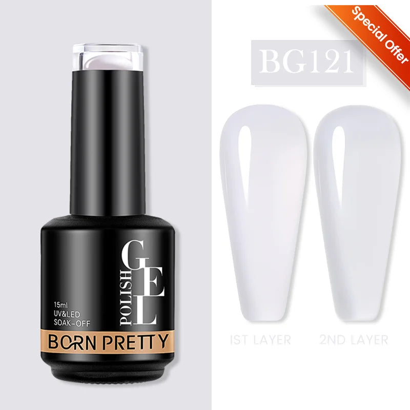 BORN PRETTY 15ml Autumn Winter Color Gel Nail Polish Dark Red Brown Christmas Soak Off UV LED Gel Nail Art DIY Design Varnishes