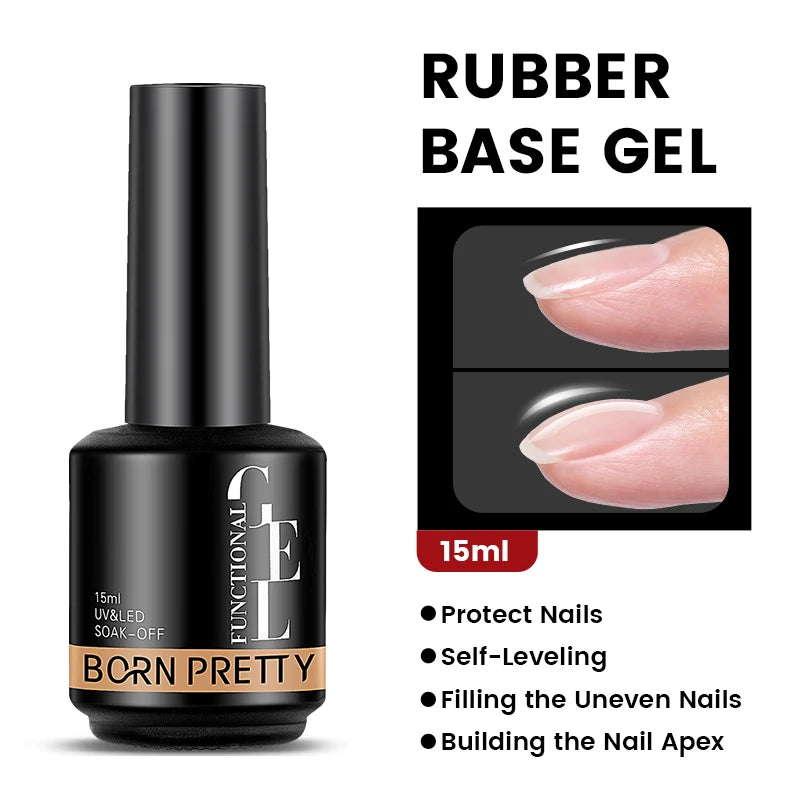 BORN PRETTY 15ml Autumn Winter Color Gel Nail Polish Dark Red Brown Christmas Soak Off UV LED Gel Nail Art DIY Design Varnishes