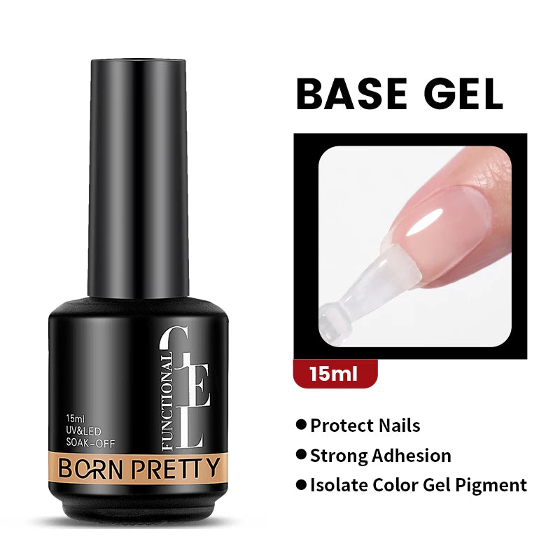 BORN PRETTY 15ml Autumn Winter Color Gel Nail Polish Dark Red Brown Christmas Soak Off UV LED Gel Nail Art DIY Design Varnishes