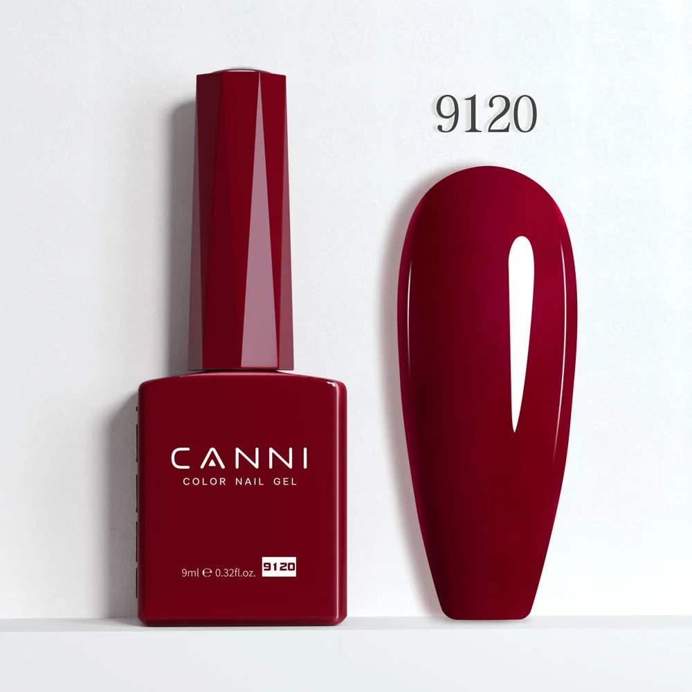 CANNI 9ml Red Series Collection Summer Gel Nail Polish HEMA FREE Art Long lasting UV LED Fast Dry Varnish SoakOff Semi Permanent