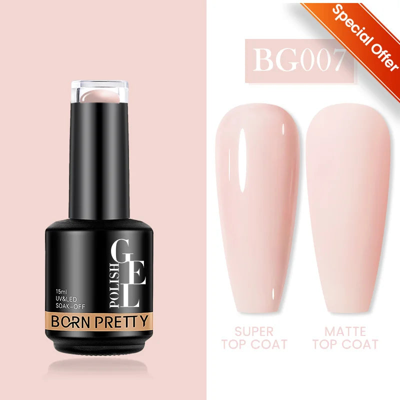 BORN PRETTY 15ml Autumn Winter Color Gel Nail Polish Dark Red Brown Christmas Soak Off UV LED Gel Nail Art DIY Design Varnishes