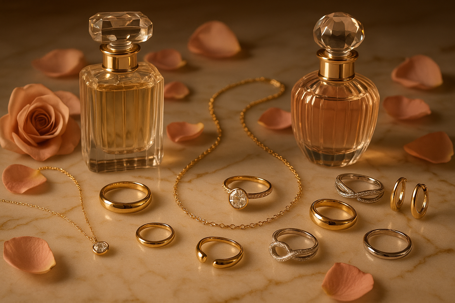 Joyas y estilo de vida fragancia